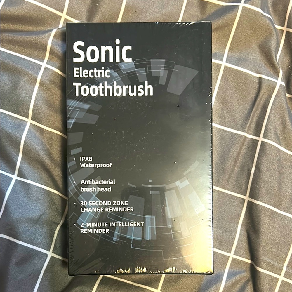 NIB SEALED Sonic Electric Toothbrush - Black